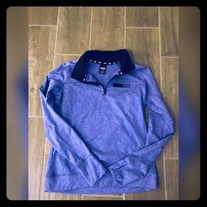 Blue sport pullover